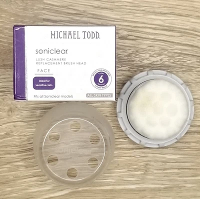 Cabezal de cepillo de repuesto Michael Todd Soniclear antimicrobiano exuberante cachemir Foto 1 de 4