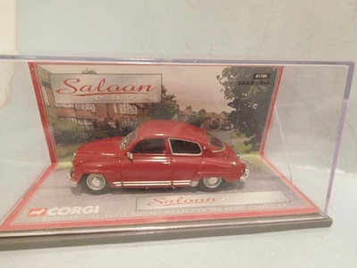 Corgi Saloon Cars 01701 1:43 Red Saab In Damaged Case - Image 1 of 4