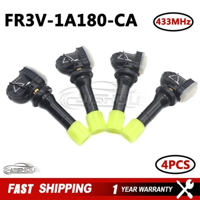 Sensores de presión de neumáticos TPMS para Ford F250 F350 F450 Super Duty 4 piezas FR3V-1A180-CA Foto 1 de 4