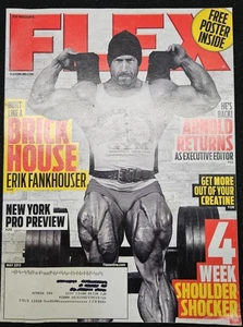 FLEX Magazine May 2013 Erik Fankhouser Cover & Poster Amanda Latona - Picture 1 of 11