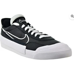 Nike Drop Type LX Nero Bianco Sneakers Basse Uomo Taglia 9,5 NUOVE - Foto 1 di 11
