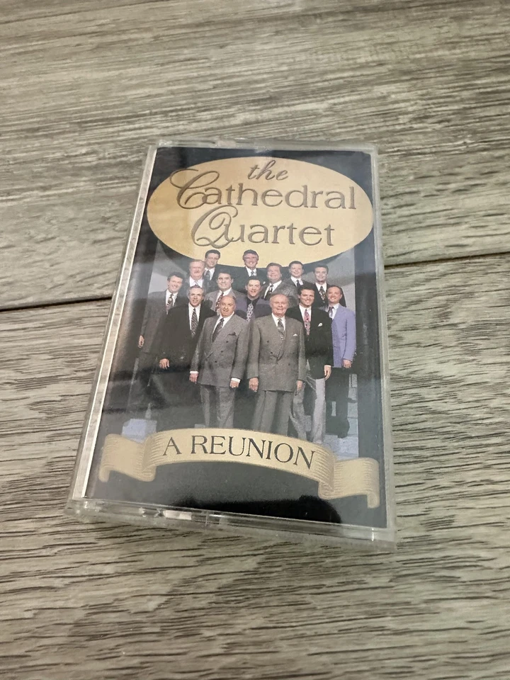 Vintage The Cathedral Quartet Cassette Reunion 1995 Gospel Canaan Records Test - Image 1 of 4