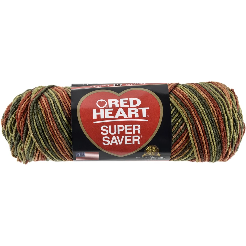 3 Pack - Red Heart Super Saver Yarn-Fall - E300B-981 - Image 1 of 1