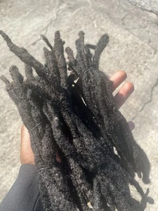 48 Virgin Human Locs — 10” Length — Authentic & Untreated - Picture 1 of 5