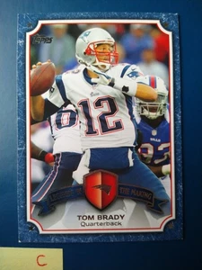 2013 Topps Legends in the Making Tom Brady #LM-TB New England Patriots - Picture 1 of 2