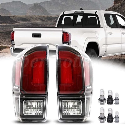 Fit For 2016 2017-2023 Toyota Tacoma TRD Style Rear Tail Lights Lamps Left+Right Foto 1 de 4