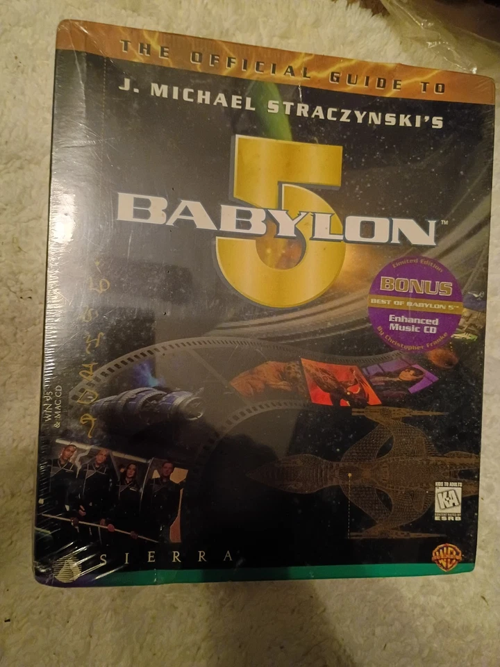 Official Guide to Babylon 5 Sci-Fi Reference Limited Edition CD PC/Mac Win 95 - Image 1 of 1