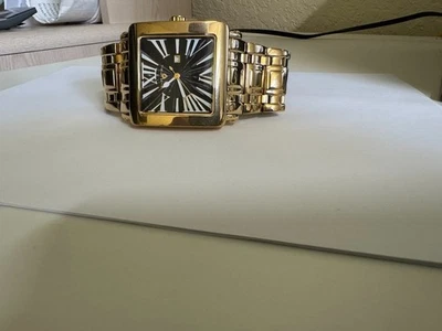 Reloj Swiss Legend Hombre 40024 Colección Colosso Tono Oro Amarillo Esfera Negra Foto 1 de 4