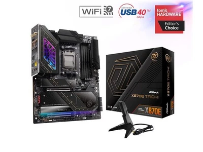 ASRock X870E TAICHI AM5 AMD X870E Extended ATX Motherboard - Image 1 of 4