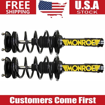 Front Pair Monroe Suspension Struts & Coil Spring For 2004 2005 2006 Scion xA Foto 1 de 2
