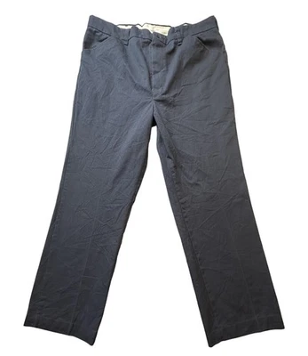 Pantalones de trabajo Red Kap para hombre 34x28 azul marino industrial PT50NVS poliéster ropa de trabajo Foto 1 de 4