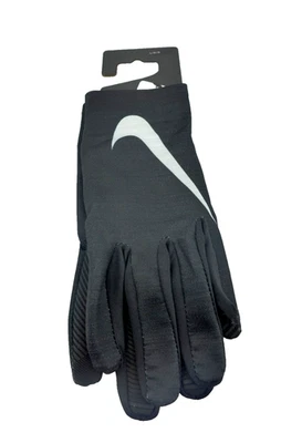 Nike Base Layer Womens Black White Gloves Size L New