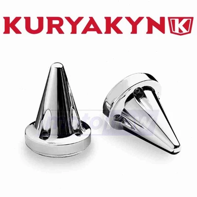 Kuryakyn ISO-Grip End Caps for 2007-2010 Harley Davidson FLHRC Road King vi Foto 1 de 4