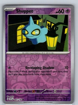 Shuppet 087/198 Reverse Holo Common SV01: Scarlet & Violet Base Set NM - Image 1 of 2