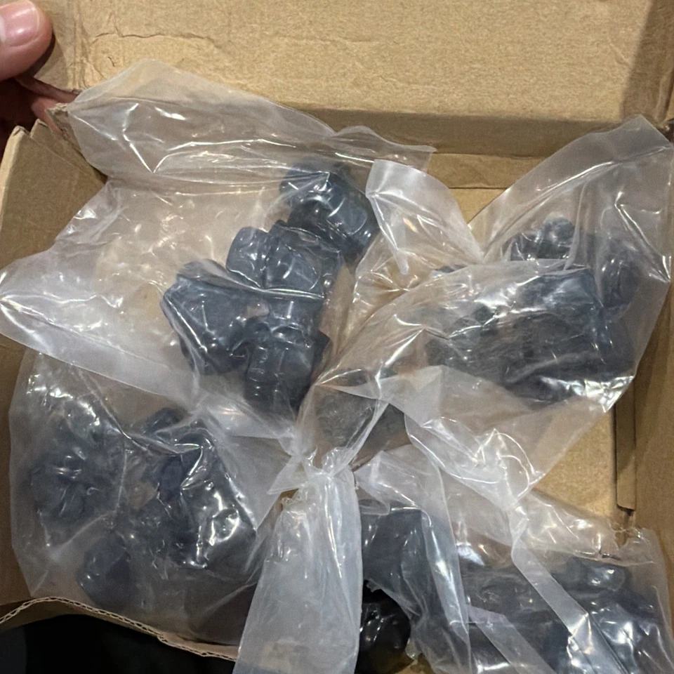 Bloqueo de rueda de asiento Mag negro Lexus OEM 20 piezas M12x1,5 apto para ES/GS/NX/RC/RX y más Foto 1 de 4