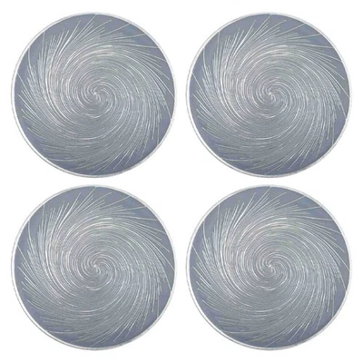 4pcs Heat Resistant Round PVC Placemats for Various Dining Environments - Bild 1 von 4