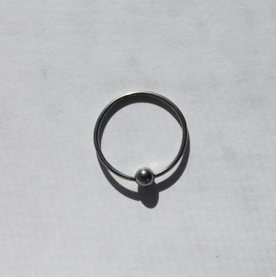 Piercing corporal anillo cuentas cautivo 18 g CBR acero inoxidable Foto 1 de 4