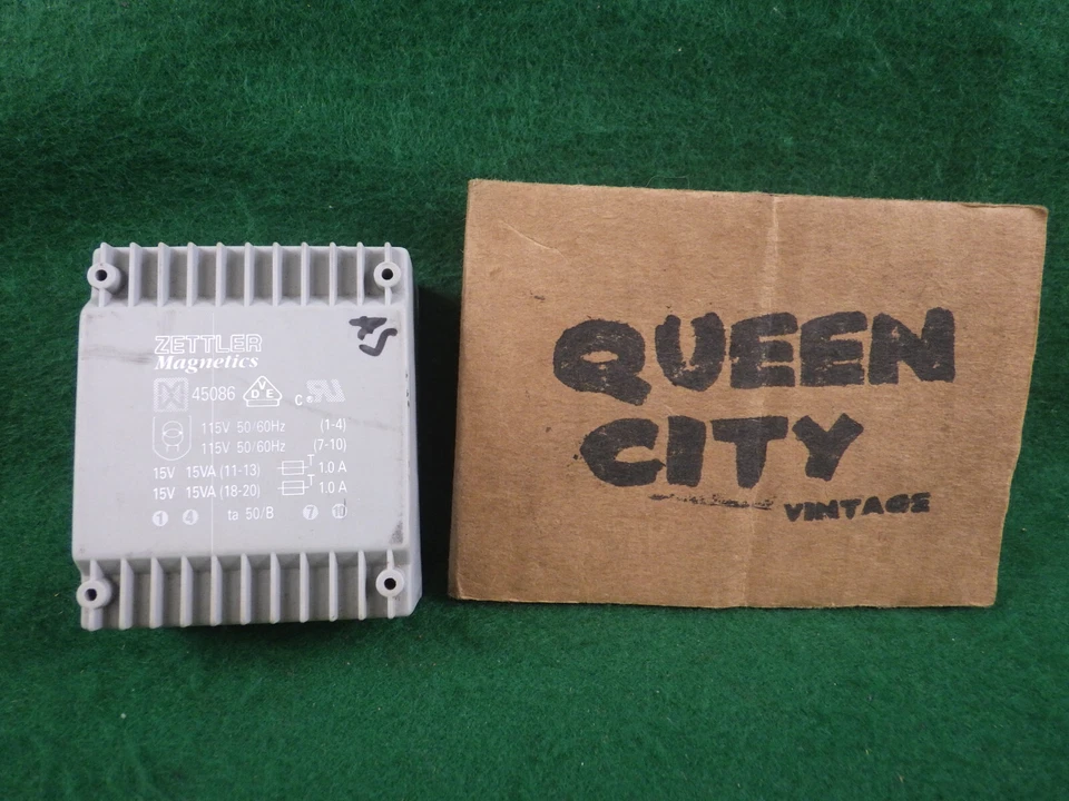 Zettler Magnetics 8 pin enclosed transformer used/tested 115V,15V 15VA #45086 - Image 1 of 4