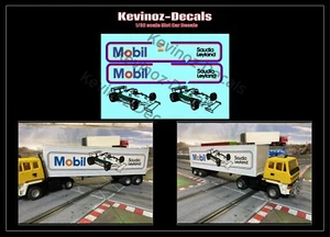 1/32 scale Decals for Scalextric C301 Saudia Leyland Williams F1 Transporter - Picture 1 of 4