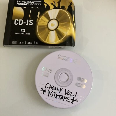 New MAC Jeremy Scott Collection X 3 CD-JS Cheek Authentic & Limited Edition - Image 1 of 4