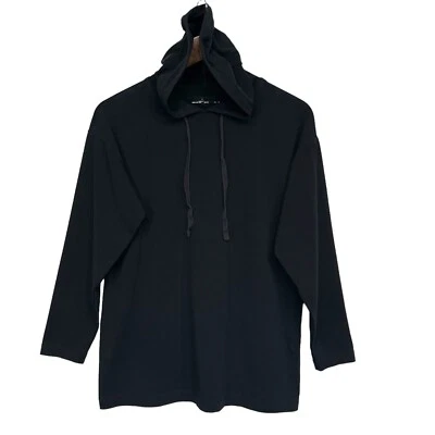 Sudadera con capucha Eileen Fisher suéter con corbata para mujer PP pulóver elástico manga larga Foto 1 de 4