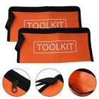 Functional and Compact Orange Oxford Cloth Bag for Small Tools 28x13cm