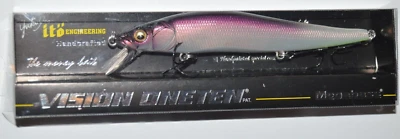 megabass ito vision 110 oneten USA suspending jerkbait 1/2oz kohoku reaction - Image 1 of 4