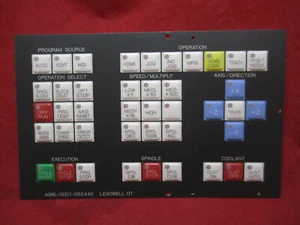 Hoja clave de membrana Fanuc A98L-0001-0524#K (LEADWELL) - Imagen 1 de 1