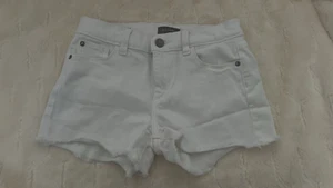 DL ultimate DL 1961 Lucy shorts white cut off denim Size 14 - Picture 1 of 3