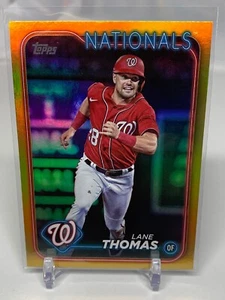 Lane Thomas 2024 Topps Baseball Gold Foil #152 Nationals - Bild 1 von 2