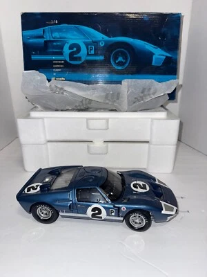 Coche diecast Exoto Ford GT40 MK II Gran Turismo #2 1966 ganador de Le Mans escala 1/18 Foto 1 de 4