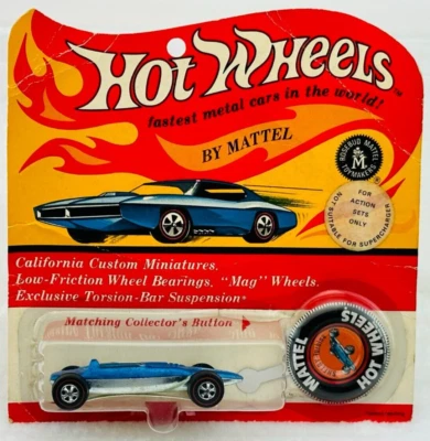 Hot Wheels Redline SHELBY TURBINE Azul ¡NUEVO en UK ROSEBUD BLISTERPACK!!! Foto 1 de 4