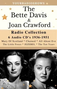 The Bette Davis & Joan Crawford Radio Collection-6 CDs-Rare Orginal Radio-Drama  - Picture 1 of 3