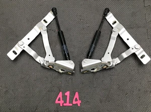 97-04 Porsche Boxster S Left & Right Side Rear Trunk Hinges Set Silver OEM - Picture 1 of 6