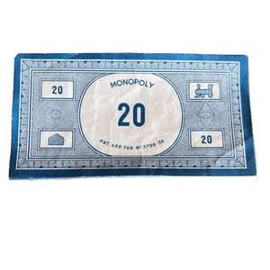 monopoly 601 1009 Ersatzgeld - 10 X 20 DM - Bild 1 von 3