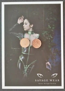 3206 Savage Wear Erotik Model Venus # Autogrammkarte - Picture 1 of 1