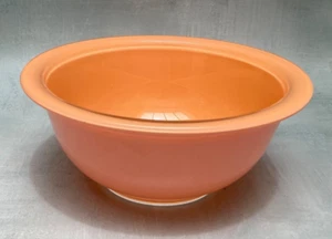Pyrex Corning Melocotón Fondo Transparente 1 L Anidación Cuenco Mezclador 322 - Imagen 1 de 4