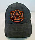 Auburn Tigers Hat Navy Blue Plaid Adjustable Collegiate Headwear