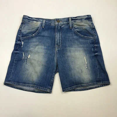 Pantalones cortos de mezclilla desgastados WILDFOX para mujer talla 25 Bijoux Boyfriend Foto 1 de 4