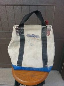 ESTEX 14"×11" Lineman bag Heavy Canvas Tool Bag 2179 CE / VGC Made IN USA - Picture 1 of 10
