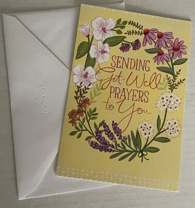 NUEVO Hallmark Get Well Prayers Tarjeta de Saludo y Sobre - Imagen 1 de 4
