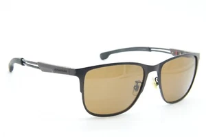 CARRERA CA 4014/GS VZHSP BLACK BROWN POLARIZED AUTHENTIC FRAMES SUNGLASSES 58-18 - Picture 1 of 4