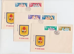 Romania 1968 COVERS SCOUTS PIONEER FIRST DAY POST - Picture 1 of 1