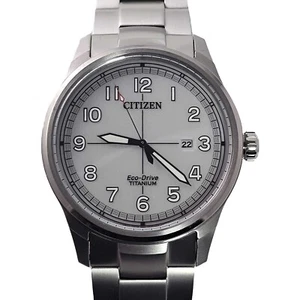 Citizen Watch Titanium Solar Eco Drive Japan Men BM7570-80A New - Picture 1 of 8