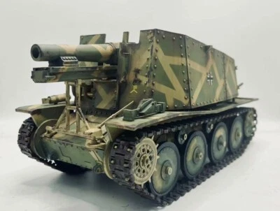 1/18 3d printed  tank German Sd.Kfz.138/1 Geschützwagen 38H S.IG.33/1 - Image 1 of 4