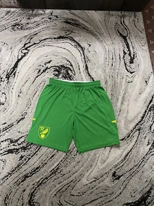 Norwich City FC grün Heim Fußball Shorts 2023/24 Größe Medium Herren Joma " - Bild 1 von 9