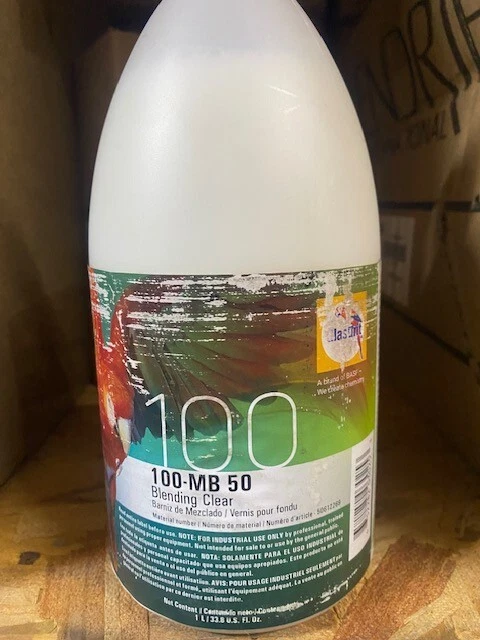 Glasurit 100-MB-50, mezcla transparente, 1 litro, CADUCIDAD 15/07/2025 Foto 1 de 1