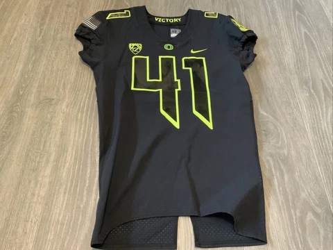 Oregon Ducks Nike Spring Football Game 2017 Jersey Men’s Size: 42 #41 Used Black Cover