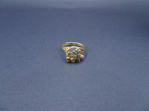 Anillo de oro Black Hills TRI COLOR 10 quilates vintage talla 6,5 - Imagen 1 de 8