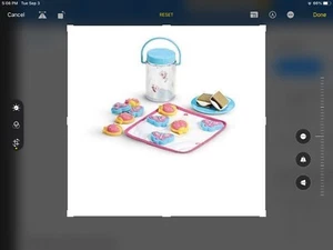 American Girl Bitty Twins Baby Camping Play Set + Box Tic Tac Toe, Cookies NIB - Picture 1 of 6